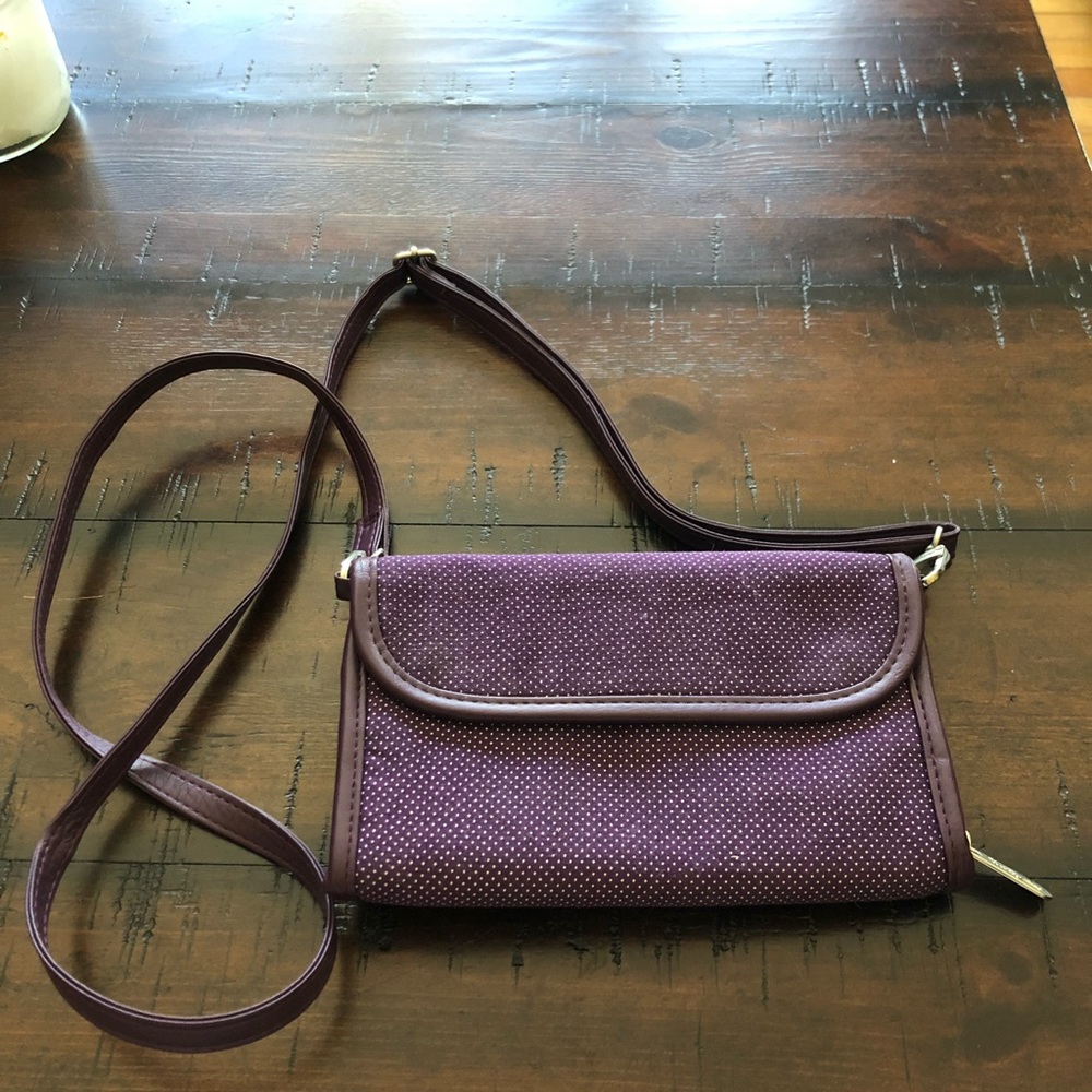 Thirty One purple crossbody